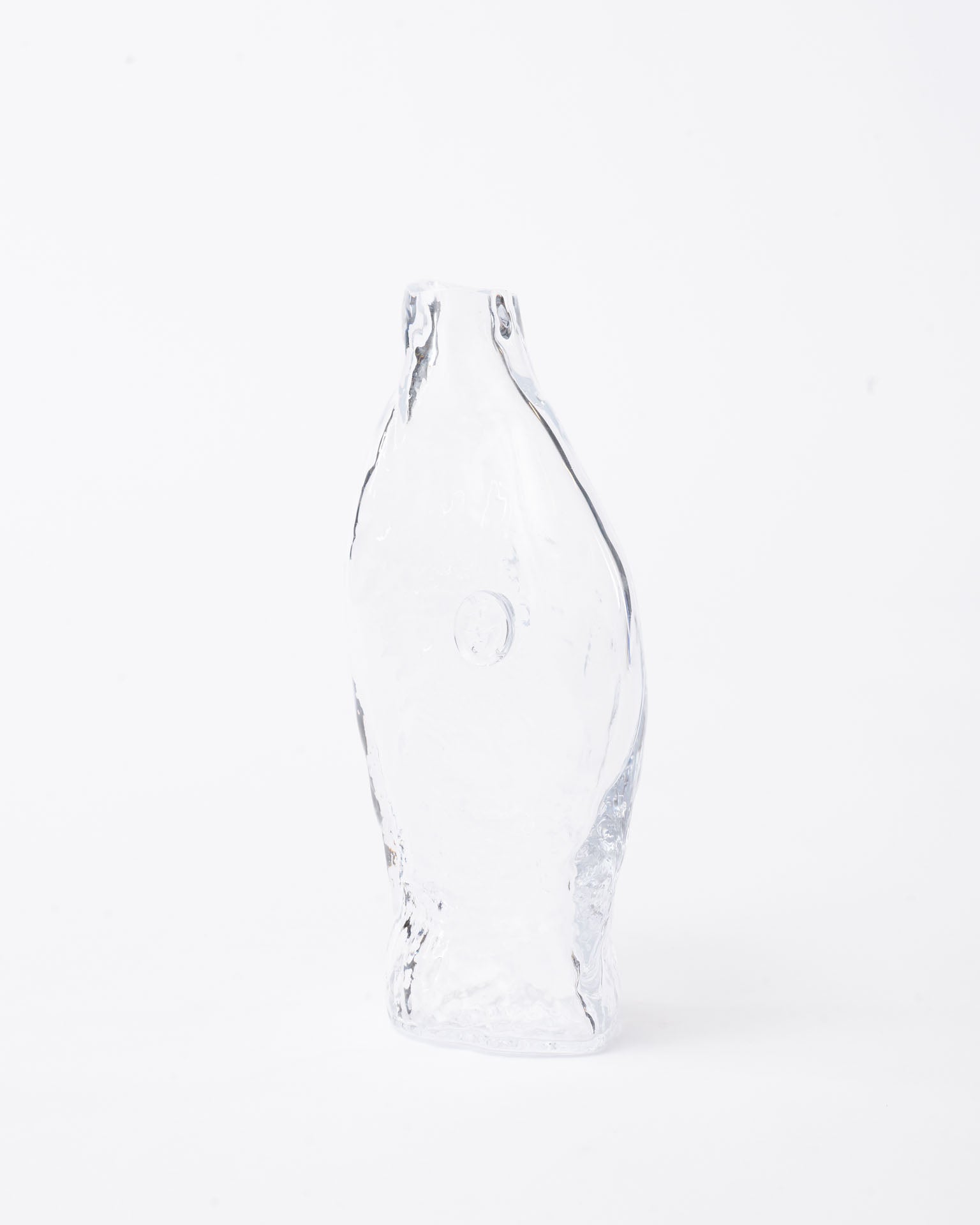 Modern medium vase in front position in white background 