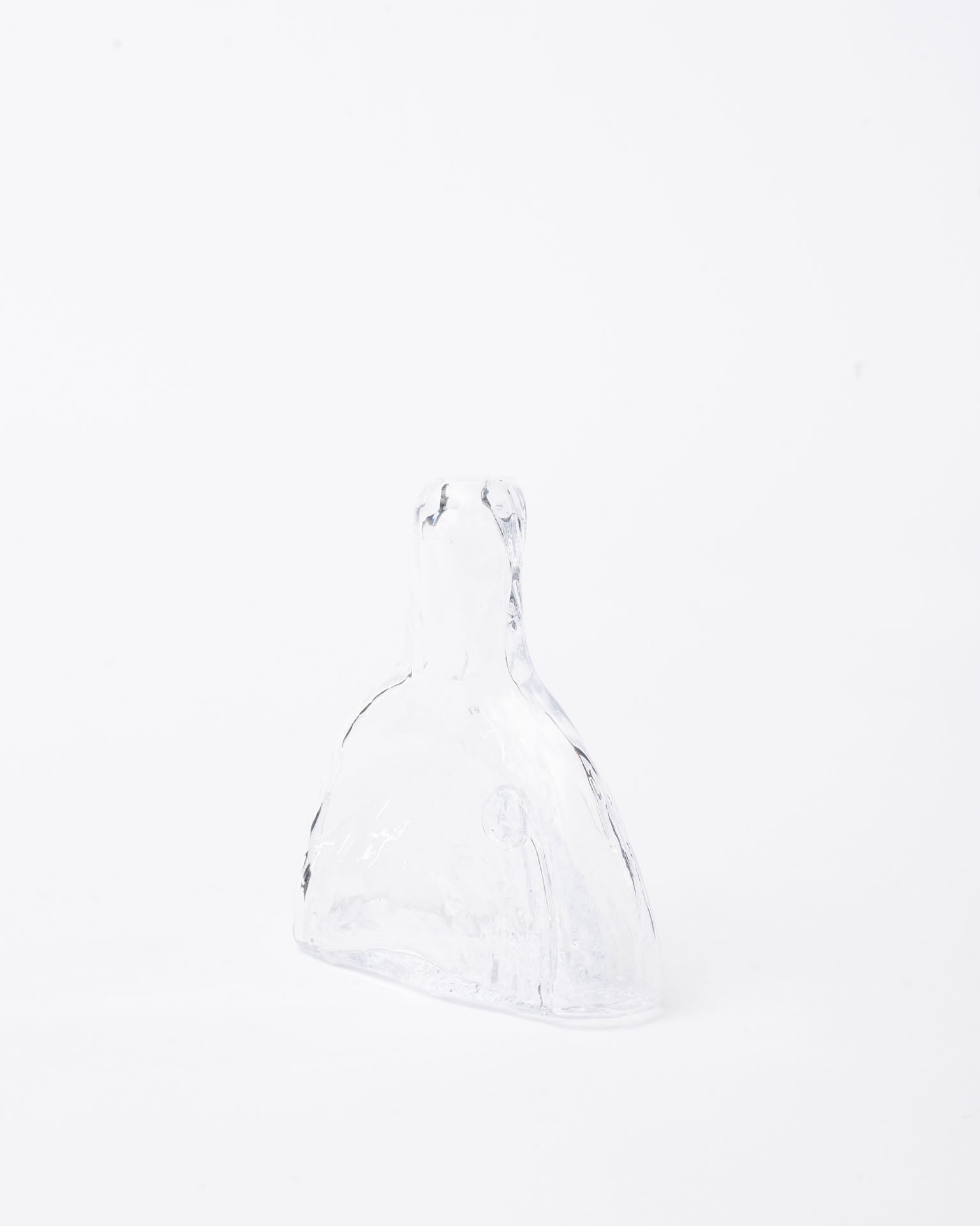 Modern big vase in front position in white background