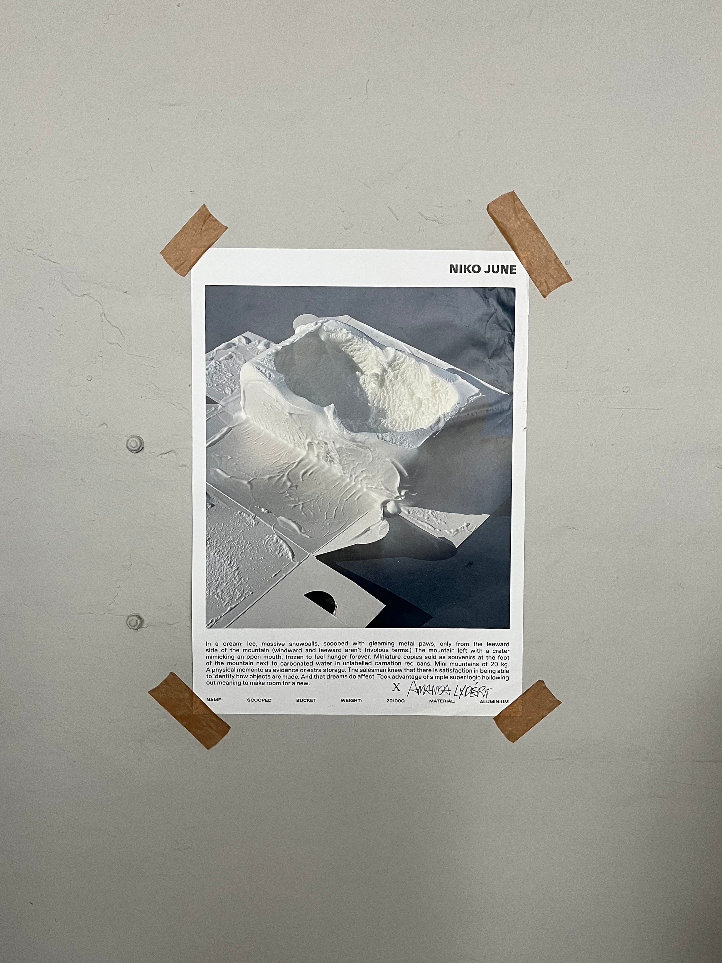 NIKO JUNE POSTER 50 x 70 CM